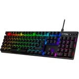 HyperX Alloy Origins, gaming toetsenbord Zwart, FR lay-out, HyperX Red, RGB leds
