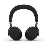 Jabra Evolve3 75 on-ear headset Zwart, Unified Communications (UC), Link390 USB-C