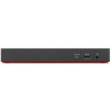 Lenovo ThinkPad Thunderbolt 4 Workstation Dock dockingstation Zwart/rood, 40B00300EU