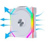 Lian Li UNI FAN SL120 Wireless Reverse Blade RGB case fan Wit, 120 x 124.5 x 28 mm, PWM