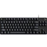 Logitech G413 TKL SE mechanisch gaming toetsenbord Zwart, US-International lay-out (QWERTY), GL Tactile, 80% (TKL)	