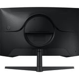 SAMSUNG Odyssey G5 G55C 27" Curved gaming monitor Zwart, 1x HDMI, 1x DisplayPort, 165 Hz