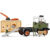 Schleich Wild Life - Grote truck dierenambulance speelgoedvoertuig 