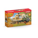 Schleich Wild Life - Grote truck dierenambulance speelgoedvoertuig 