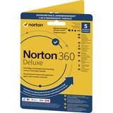 Symantec Norton 360 Deluxe software 1 jaar, 5 apparaten, 50 GB cloudback-up
