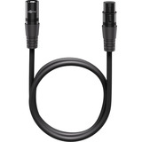 goobay XLR-aansluitkabel Zwart, 15 meter