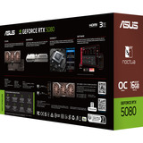 ASUS GeForce RTX 5080 Noctua OC 16G grafische kaart 3x DisplayPort, 2x HDMI 2.1, DLSS 4