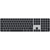 Apple Magic Keyboard met Touch ID en Numpad, toetsenbord Zilver/zwart, NL lay-out