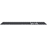 Apple Magic Keyboard met Touch ID en Numpad, toetsenbord Zilver/zwart, NL lay-out