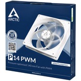 Arctic P14 PWM case fan Wit, 4-pin PWM fan-connector
