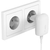 Belkin BoostCharge 30 W USB-C PD 3.0 PPS-wandlader + USB-C/USB-C-kabel Wit