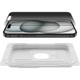 Belkin SCREENFORCE TemperedGlass Privacy voor iPhone 15 inkijkbeveiliging 