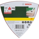 Bosch Deltaschuurpapier 25 stuks