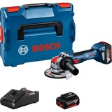 Bosch Haakse slijpmachine X-LOCK GWX 18V-7 ++ haakse slijper blauw/zwart