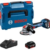 Bosch Haakse slijpmachine X-LOCK GWX 18V-7 ++ haakse slijper Blauw/zwart