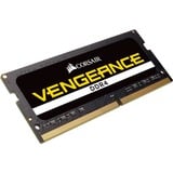 Corsair 16 GB DDR4-3200 Kit laptopgeheugen Zwart, CMSX16GX4M2A3200C22, Vengeance