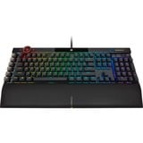 Corsair K100 RGB Optical-Mechanical Keyboard, gaming toetsenbord Zwart, US lay-out, Corsair OPX, RGB leds