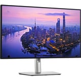 Dell UltraSharp U2725QE 27" 4K UHD monitor Zwart/zilver, HDMI, 2x DisplayPort, 5x USb-A, 3x USB-C, 2x Thunderbold 4, RJ-45