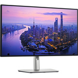 Dell UltraSharp U2725QE 27" 4K Ultra HD monitor Zwart/zilver, 1x DisplayPort, 1x HDMI, 3x USB-C, 5x USB-A, 2x Thunderbolt, 1x RJ-45, 120 Hz