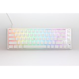 Ducky One 3 Classic Pure White SF, toetsenbord Wit, US lay-out, Cherry MX Brown, RGB led, Double-shot PBT, Hot-swappable, QUACK Mechanics, 65%