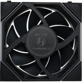 Lian Li UNI FAN TL 120 LCD Wireless RGB case fans Zwart, 3 stuks, 120 x 124 x 28 mm, PWM, 1x 9-pin USB, incl. controller