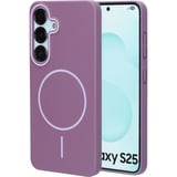 Mobiparts Samsung Galaxy S25 - Slim Line MagSafe Case telefoonhoesje Paars