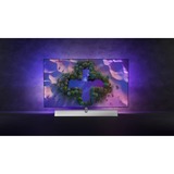Philips 65OLED936/12 65" Ultra HD oled-tv Zilver, 4x HDMI, 3x USB, CI+, LAN, WLAN, Bluetooth