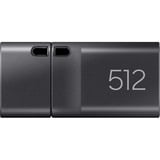 Samsung Type-C 512 GB usb-stick Grijs, MUF-512DA4/APC, USB-C 3.2 Gen 1 (5 Gbit/s)