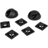 Sharkoon OfficePal Cable Organizer kabelmanagement Zwart, 136-delig