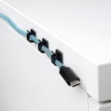 Sharkoon OfficePal Cable Organizer kabelmanagement Zwart, 136-delig