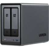 UGREEN NASync DXP2800 Grijs, 2,5GbE, HDMI, USB-C