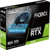 ASUS GeForce RTX 3050 RTX 3050 PH V2 grafische kaart 1x HDMI, 3x DisplayPort, LHR