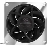 Alphacool Apex Stealth Metal Power case fan Zilver/zwart, 4-pin PWM fan-connector