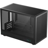 DeepCool CH260 mini tower behuizing Zwart | 2x USB-A | 1x USB-C | Tempered Glass