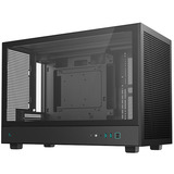 DeepCool CH260 mini tower behuizing Zwart | 2x USB-A | 1x USB-C | Tempered Glass