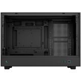 DeepCool CH260 mini tower behuizing Zwart | 2x USB-A | 1x USB-C | Tempered Glass