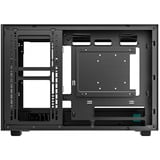 DeepCool CH260 mini tower behuizing Zwart | 2x USB-A | 1x USB-C | Tempered Glass
