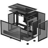 DeepCool CH260 mini tower behuizing Zwart | 2x USB-A | 1x USB-C | Tempered Glass