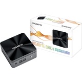 GIGABYTE BRIX GB-BRi3H-10110-BW (rev. 1.0) barebone Zwart, 2.5G LAN, WLAN 6, BT, Geen OS