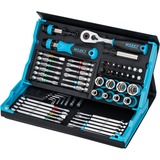 Hazet Haze Smartcase Steckschlüssel-Satz 1/4" bitset Zwart/blauw