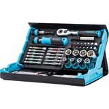 Hazet Haze Smartcase Steckschlüssel-Satz 1/4" bitset Zwart/blauw