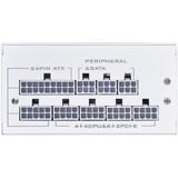 Lian Li SP850, 850 Watt voeding  Wit, Full Kabel-management, 3x PCIe