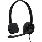 Logitech Stereo Headset H151 on-ear  Zwart