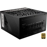 MSI MPG A1000G PCIE5 1000W voeding  Zwart, 6x PCIe, Kabelmanagement