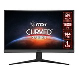 MSI Optix G24C6 23.6" Curved Gaming Monitor Zwart, 2x HDMI, DisplayPort, 144 Hz