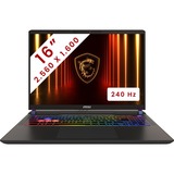 MSI Vector 16 HX AI (A2XWIG-210BE) 16"  gaming laptop Grijs | Core Ultra 9 275HX | RTX 5080 | 16 GB | 1 TB SSD | 240 Hz