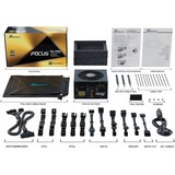 Seasonic FOCUS GX-1000, 1000W voeding  Zwart, 3x PCIe, kabelmanagement