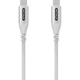 Sitecom USB-C to USB-C 240 Watt Power kabel Wit, 1 meter