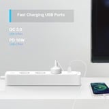 TP-Link Tapo P300 smart wifi-stekkerdoos Wit, 1,5 meter, 2x USB-A, USB-C