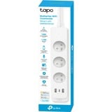 TP-Link Tapo P300 smart wifi-stekkerdoos Wit, 1,5 meter, 2x USB-A, USB-C